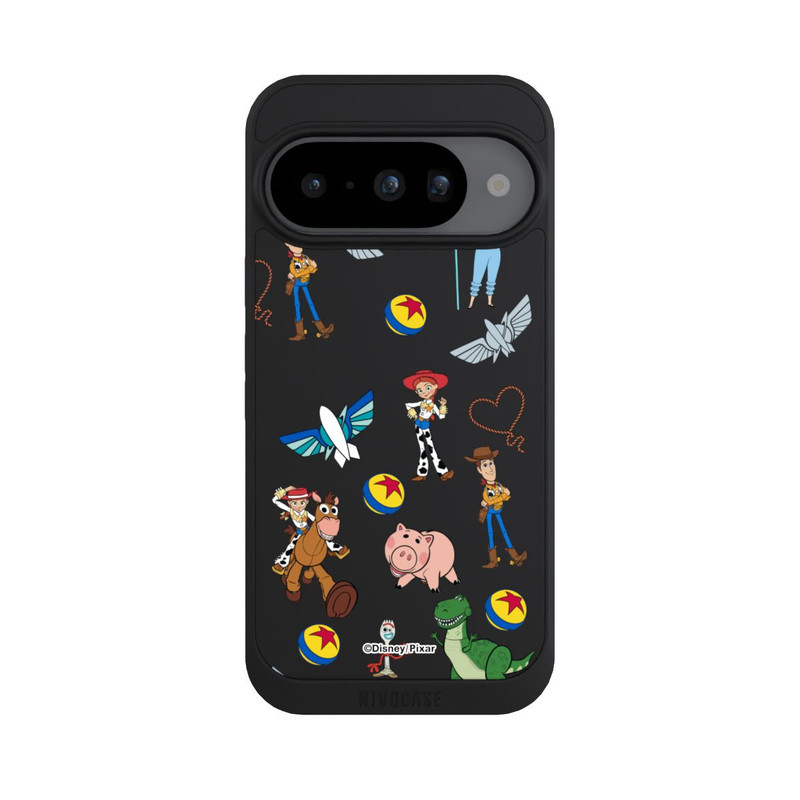 Pixel 10 NIVOpure Toy Story 5 Hero Toys Pattern Transparent