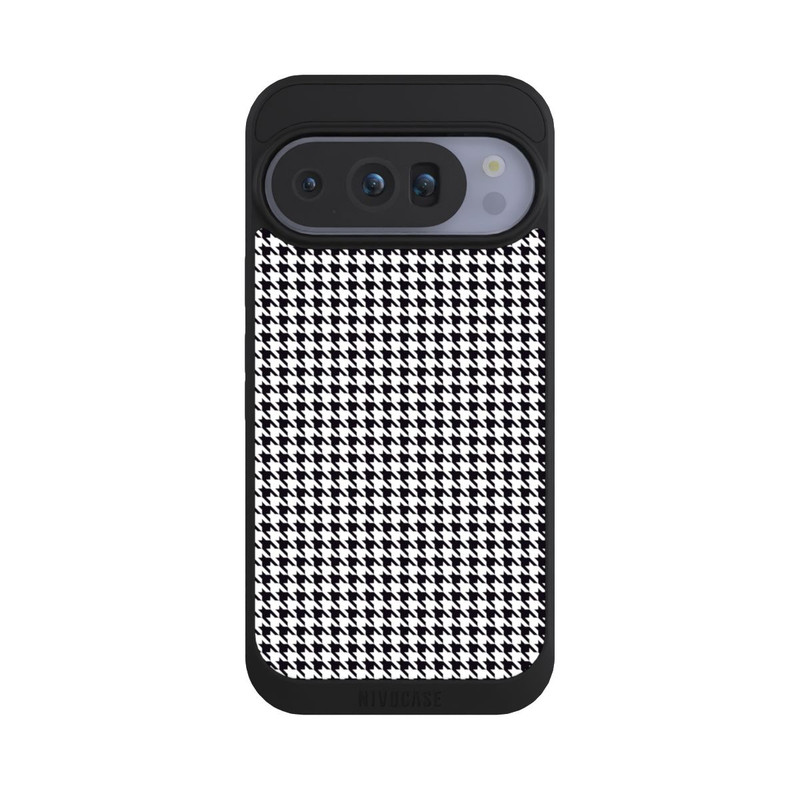 Pixel 10 Pro NIVOpure Hahnentritt Schwarz Weiß