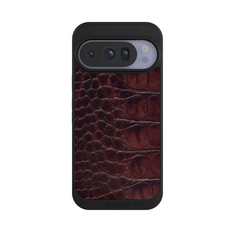 Pixel 10 Pro NIVOpure Cuir de Crocodile