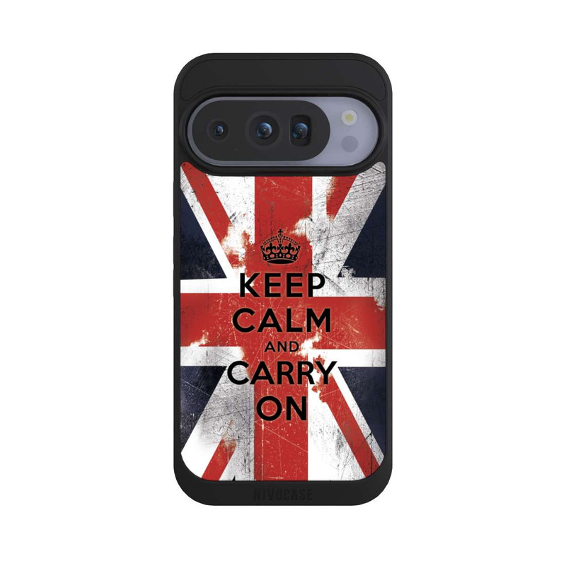 Pixel 10 Pro NIVOpure Keep Calm and Carry on - British