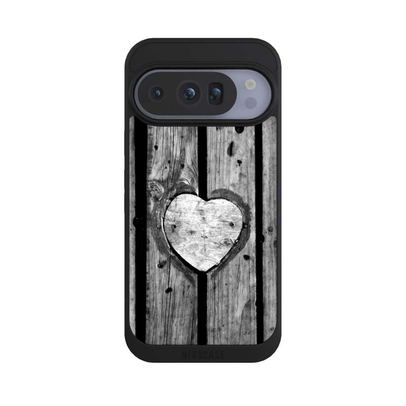 Pixel 10 Pro NIVOpure Hölzernes Herz