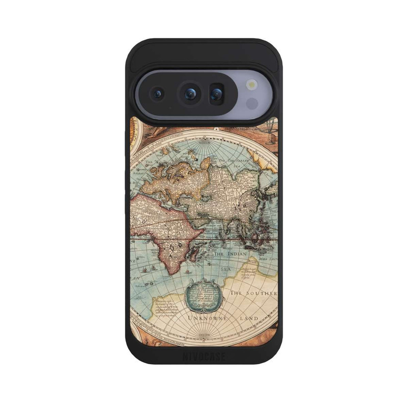 Pixel 10 Pro NIVOpure Vintage Weltkarte