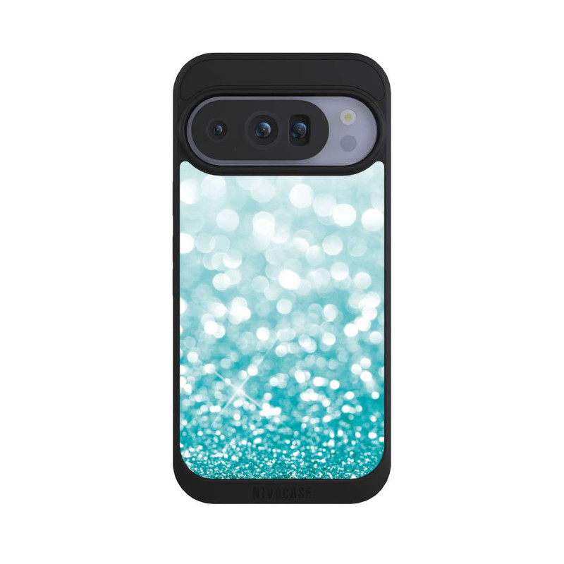 Pixel 10 Pro NIVOpure Pluie de Paillettes Pétroles Look