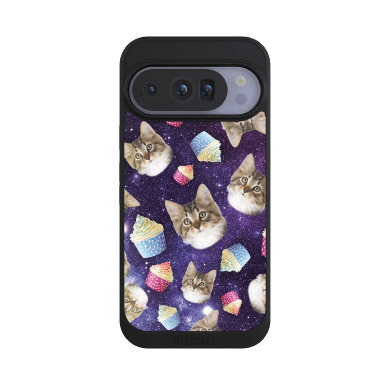 Pixel 10 Pro NIVOpure Crazy Galaxy Space Cats