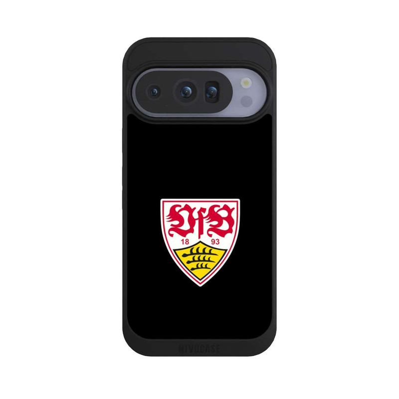 Pixel 10 Pro NIVOpure VfB Stuttgart Wappen Schwarz