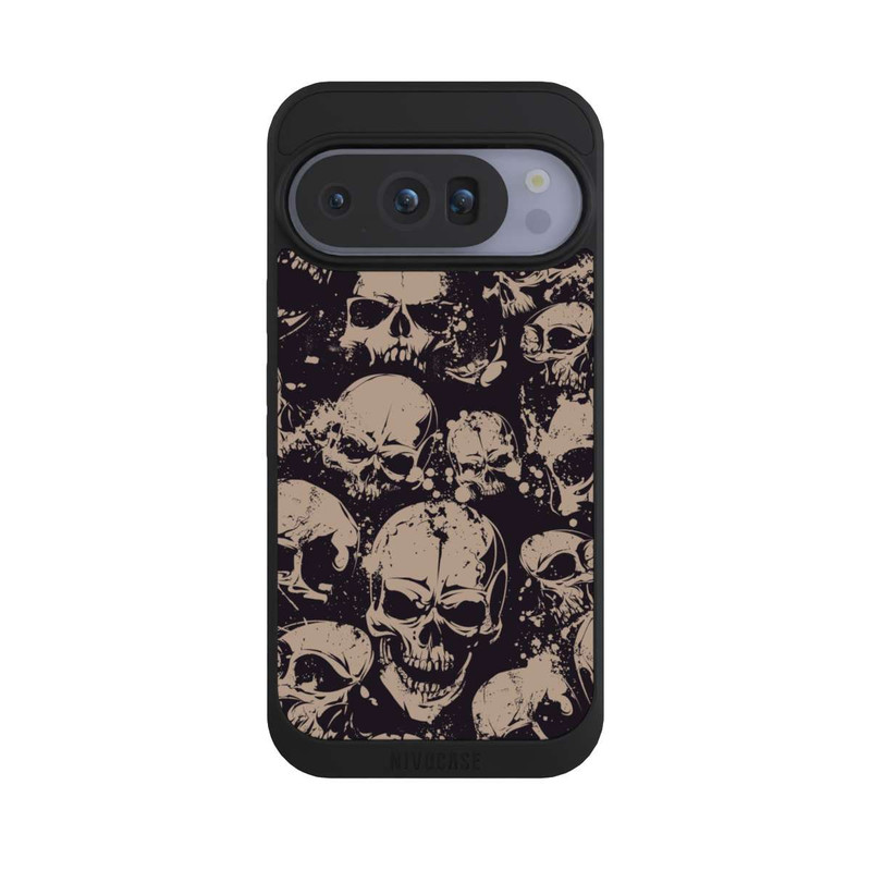 Pixel 10 Pro NIVOpure Crânes d'Halloween