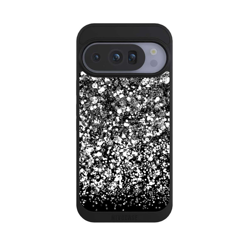 Pixel 10 Pro NIVOpure Schneefall Glitzerlook