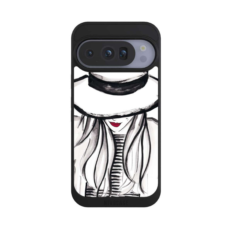 Pixel 10 Pro NIVOpure Powerfrau mit Hut