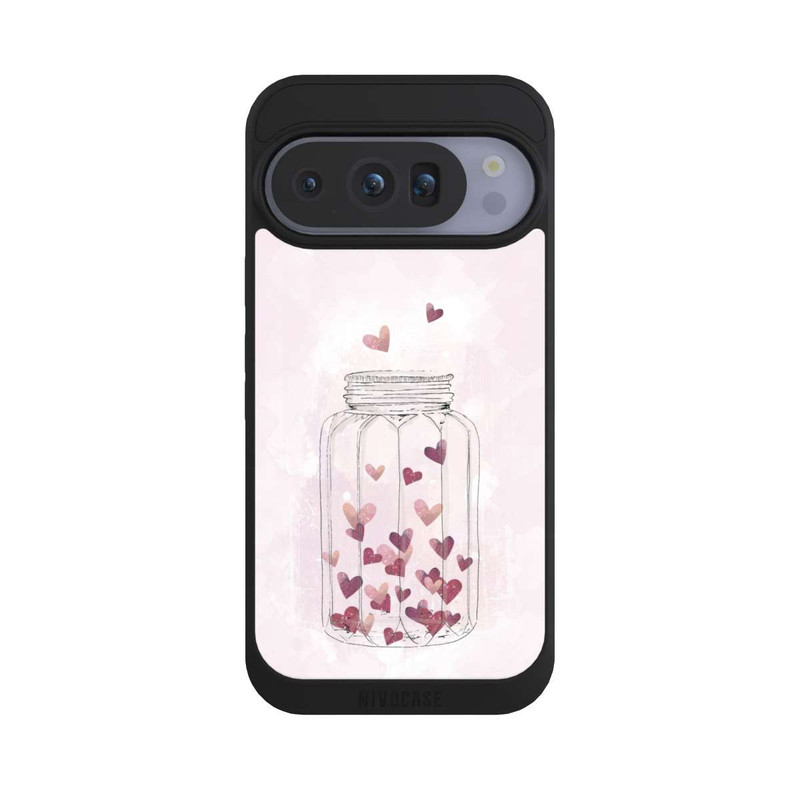 Pixel 10 Pro NIVOpure Herzen im Glas