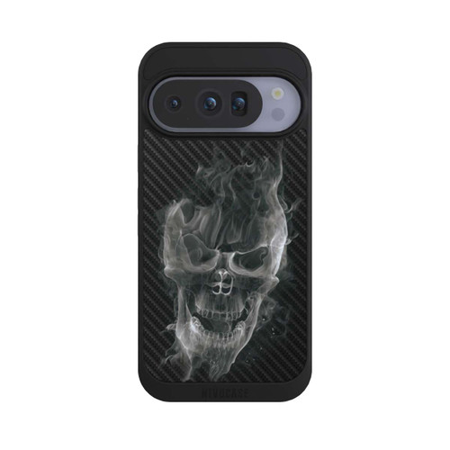 Google Pixel 10 Pro NIVOpure rauchender Totenkopf Carbon