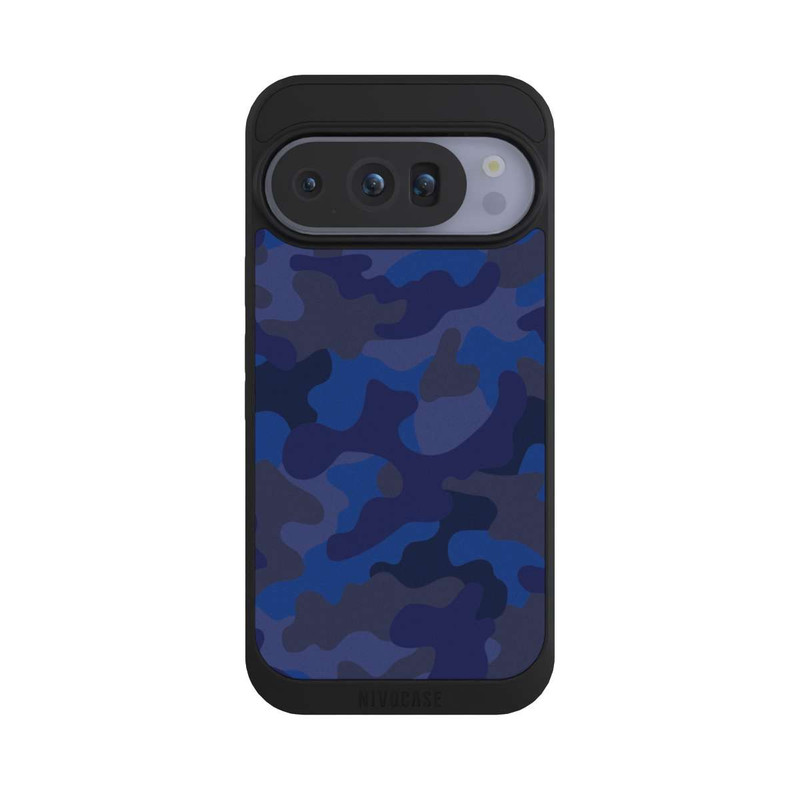 Pixel 10 Pro NIVOpure Camouflage Marineblau