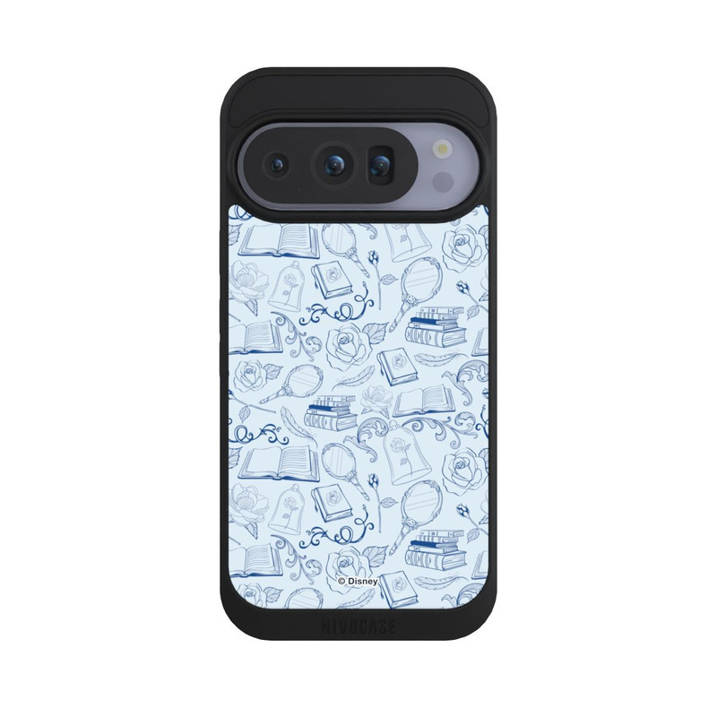 Pixel 10 Pro NIVOpure Beauty and Beast Pattern Blue