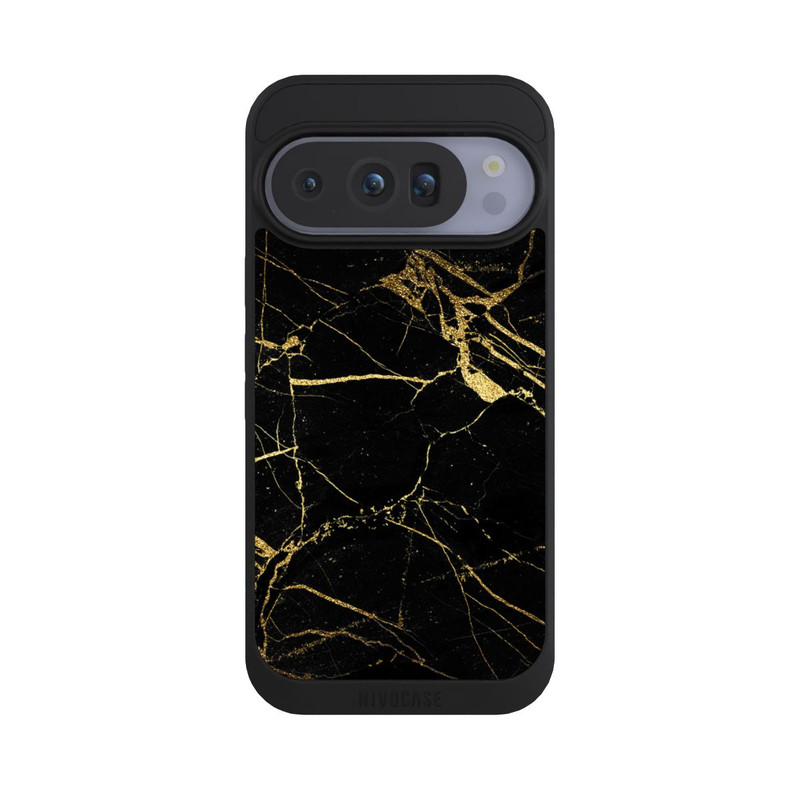 Pixel 10 Pro NIVOpure Schwarzgoldener Marmor-Look