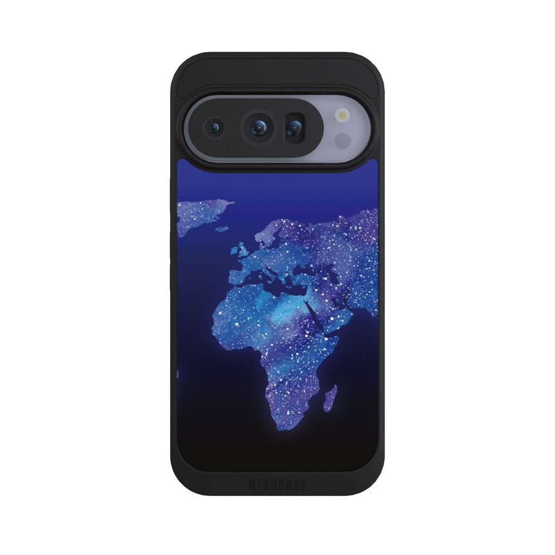 Pixel 10 Pro NIVOpure kosmische Weltkarte