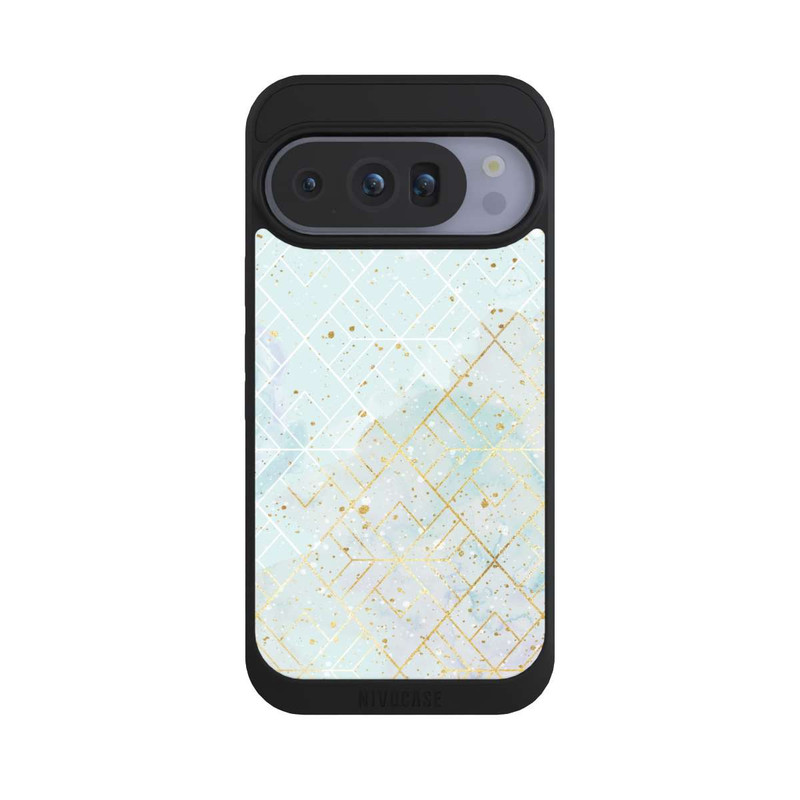 Pixel 10 Pro NIVOpure Marble Mixed Grid Pastel