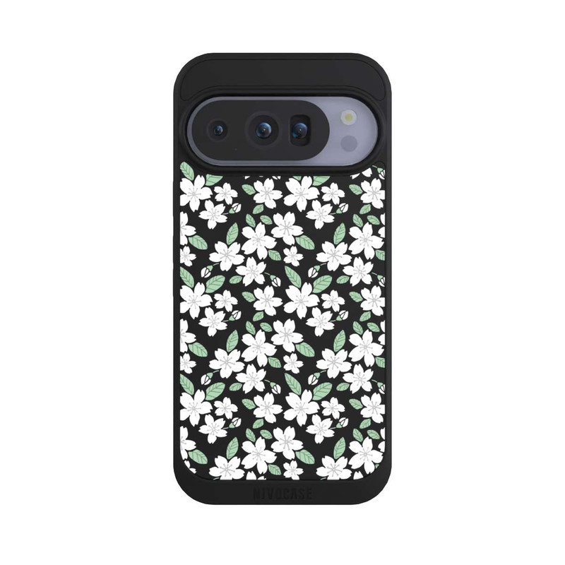 Pixel 10 Pro NIVOpure Weisse Blüten ohne Hintergrund