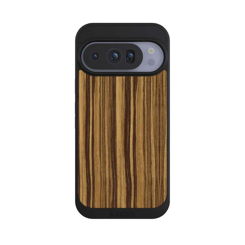 Pixel 10 Pro NIVOpure Makassar Holzlook Hell