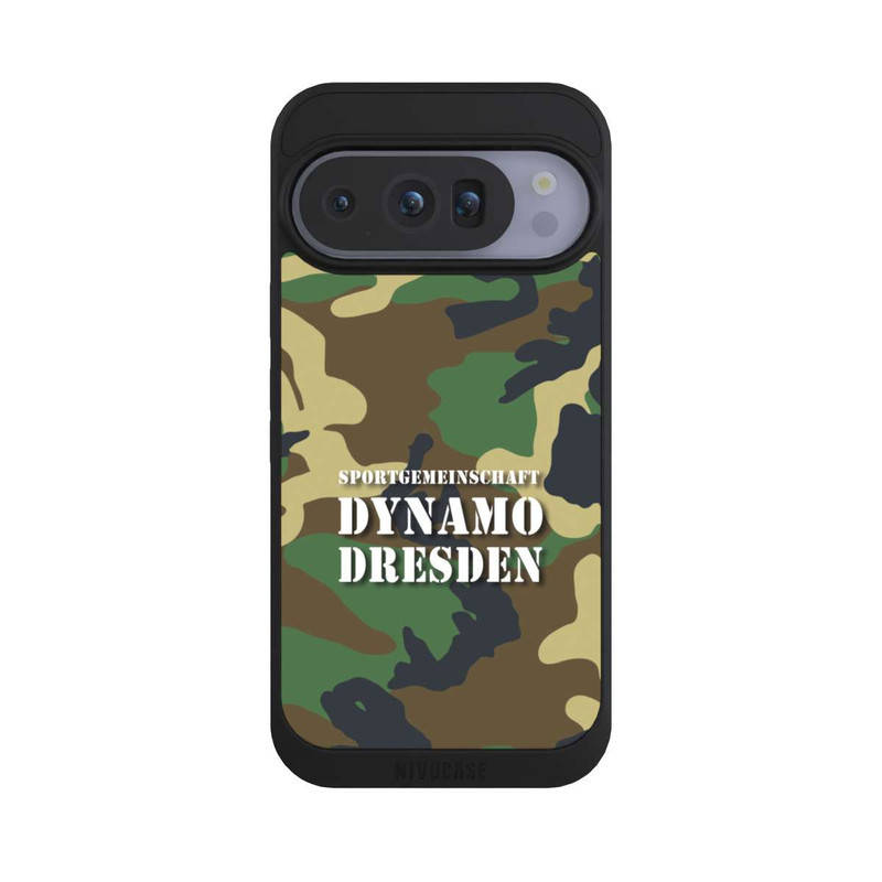 Pixel 10 Pro NIVOpure SGDD Camouflage Grün - Dynamo Dresden
