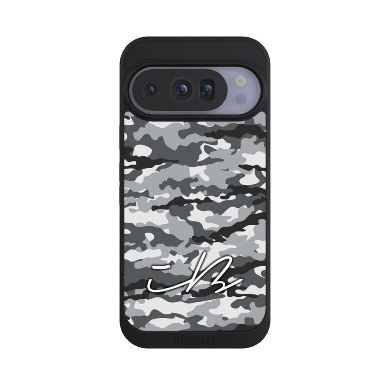 Pixel 10 Pro NIVOpure Camo Grau iBlali