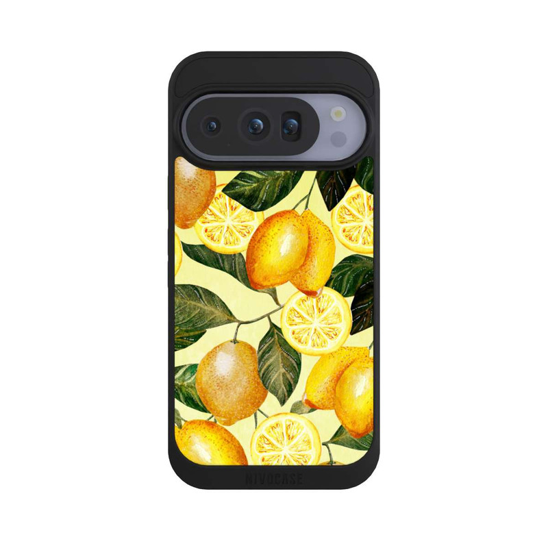 Pixel 10 Pro NIVOpure Gelber Sommer mit Zitronen
