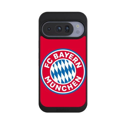 Google Pixel 10 Pro NIVOpure FCB Logo auf Rot