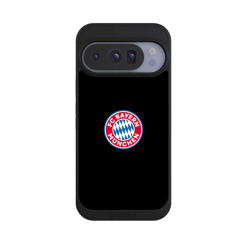 Pixel 10 Pro NIVOpure Logo FCB sur fond noir
