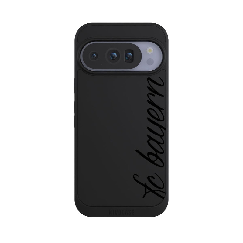 Pixel 10 Pro NIVOpure Black FCB Girlmotiv - transparent