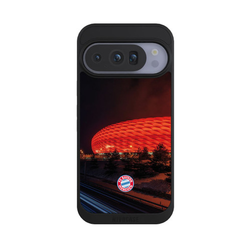 Google Pixel 10 Pro NIVOpure Allianz Arena bei Nacht FCB