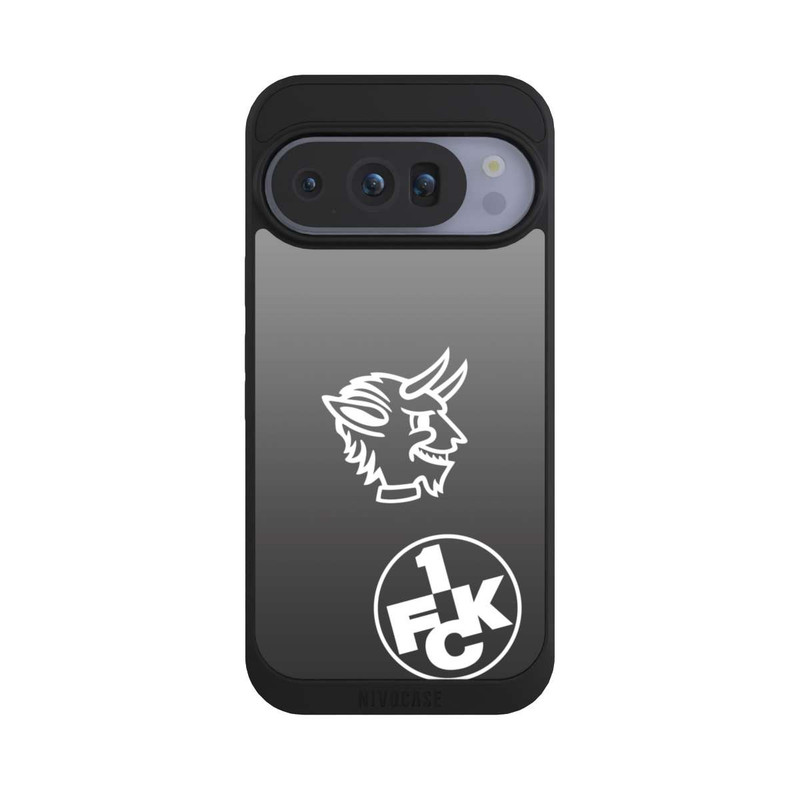 Pixel 10 Pro NIVOpure Teufelskopf FCK auf Schwarz