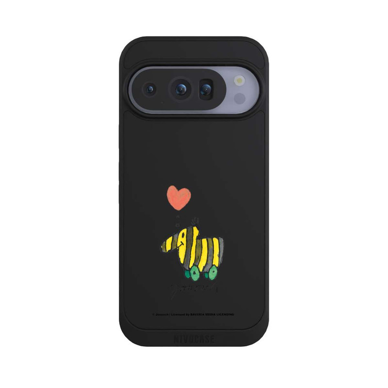 Pixel 10 Pro NIVOpure Tigerente Herz transparent