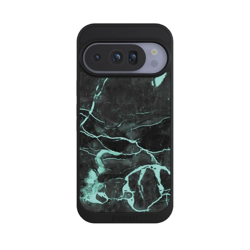 Pixel 10 Pro NIVOpure Grauer und blauer Marmor