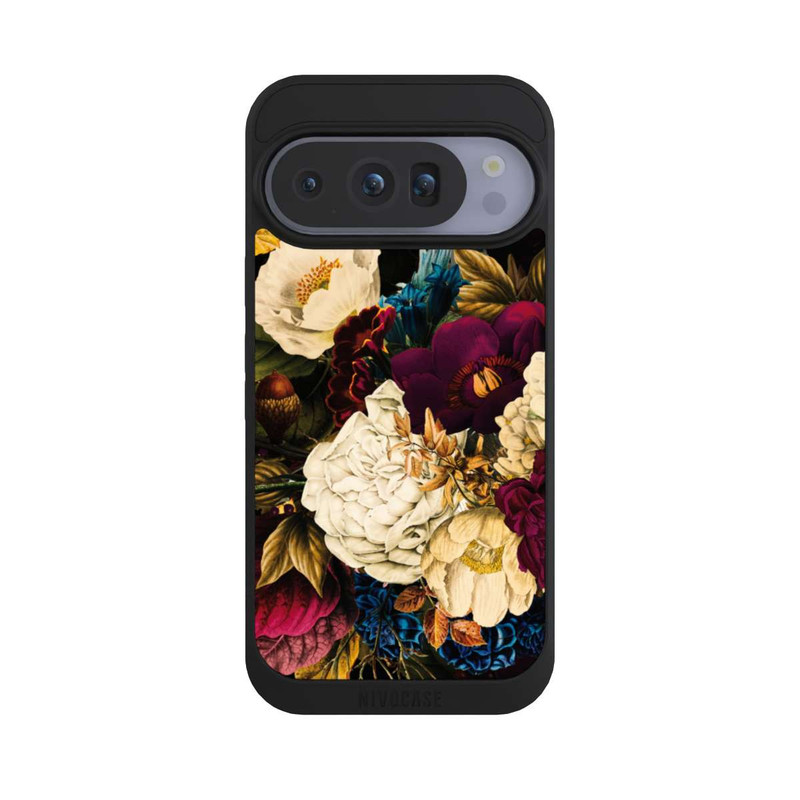 Pixel 10 Pro NIVOpure Dunkle Vintage Blumen