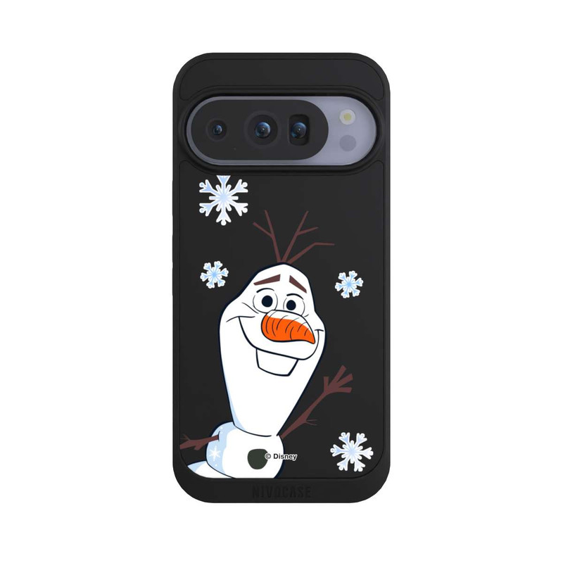 Pixel 10 Pro NIVOpure Disney Eiskönigin Olaf waving closeup