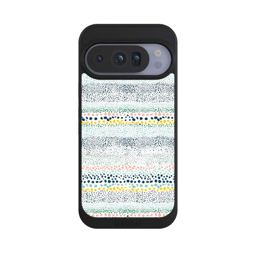 Google Pixel 10 Pro NIVOpure Petits Points Blanc Texturé