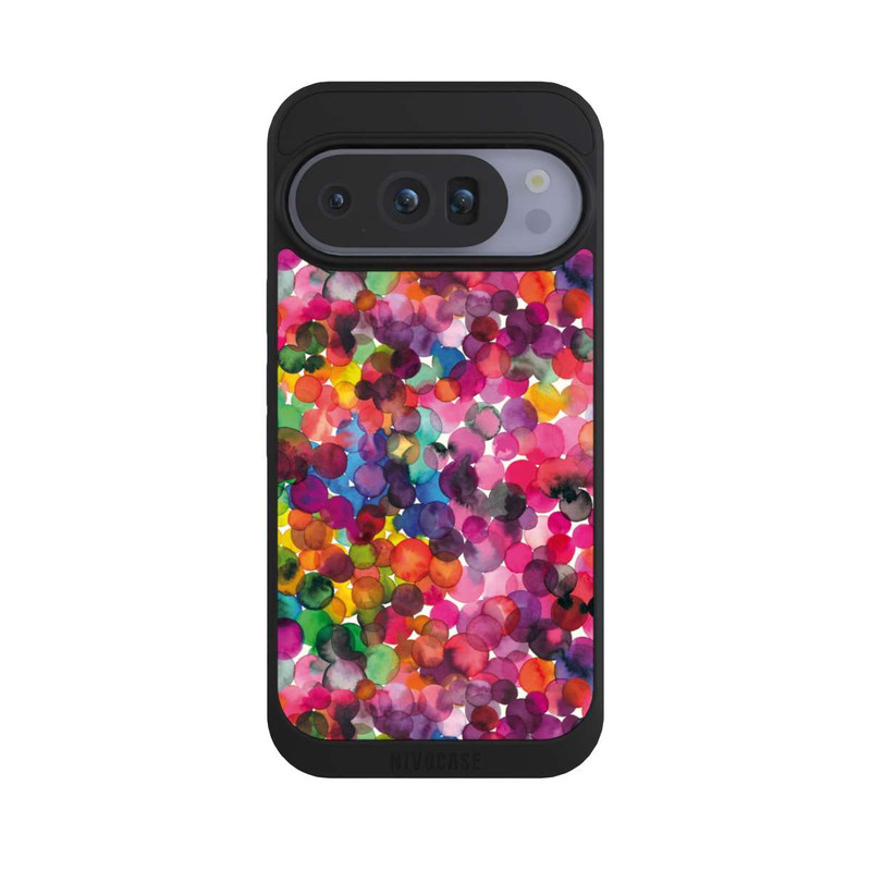 Pixel 10 Pro NIVOpure Überlappende Aquarellpunkte