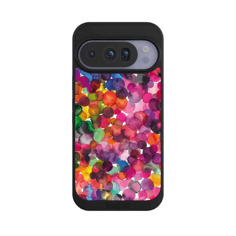 Pixel 10 Pro NIVOpure Überlappende Aquarellpunkte