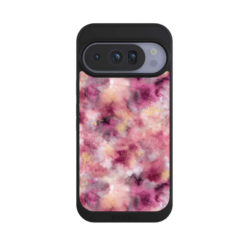 Pixel 10 Pro NIVOpure Rose aquarelle marbré fumé