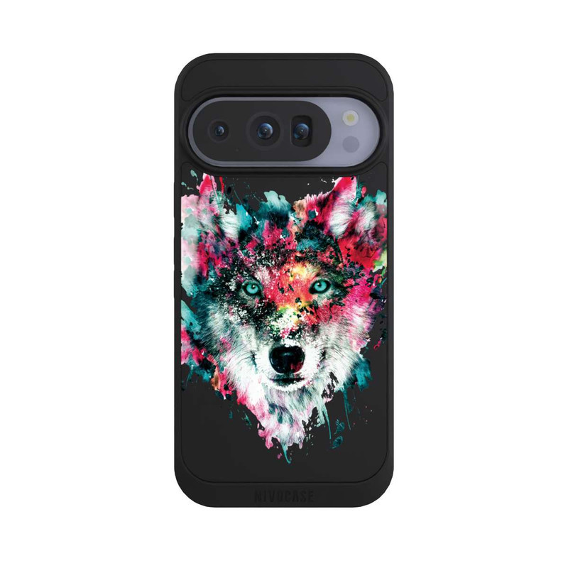 Pixel 10 Pro NIVOpure Wölfe transparent