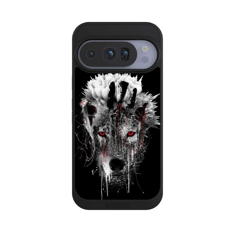 Pixel 10 Pro NIVOpure Rote Augen Wolf