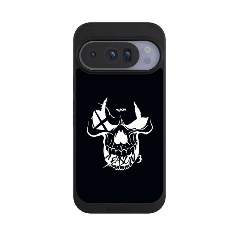 Pixel 10 Pro NIVOpure Schädel Schwarz/Weiß