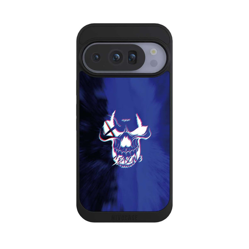 Pixel 10 Pro NIVOpure Blauer Totenkopf
