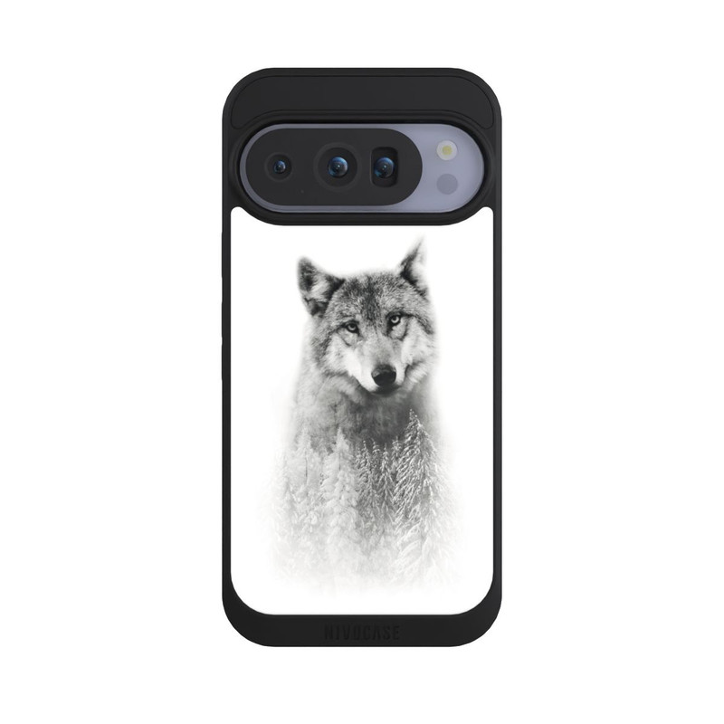Pixel 10 Pro NIVOpure Der Wolf und der Wald