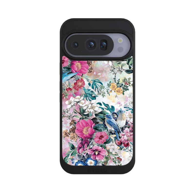 Pixel 10 Pro NIVOpure Oiseaux et fleurs