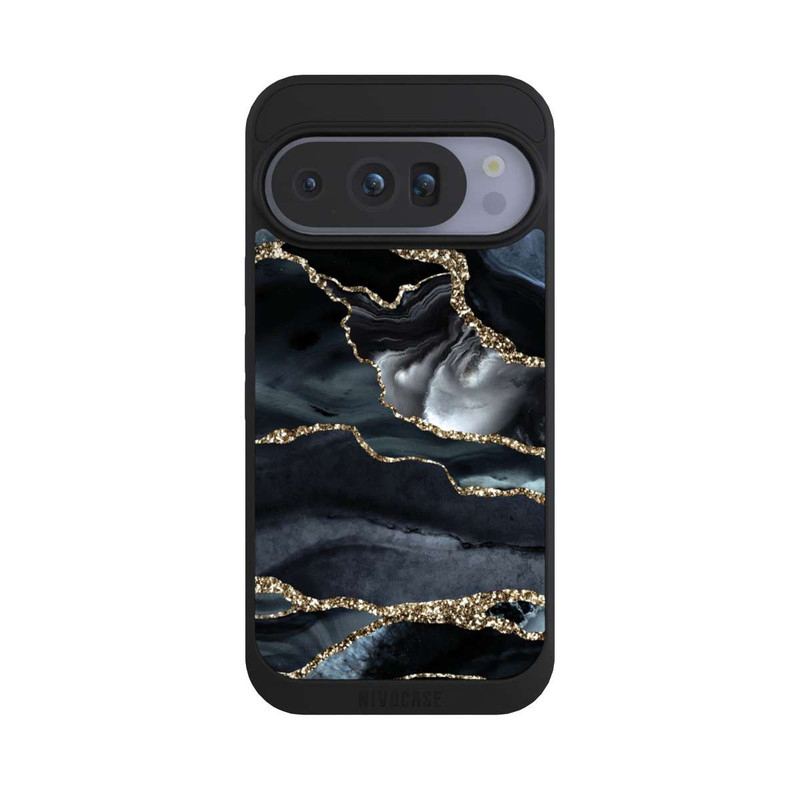 Pixel 10 Pro NIVOpure Or marbré foncé Aspect pailleté
