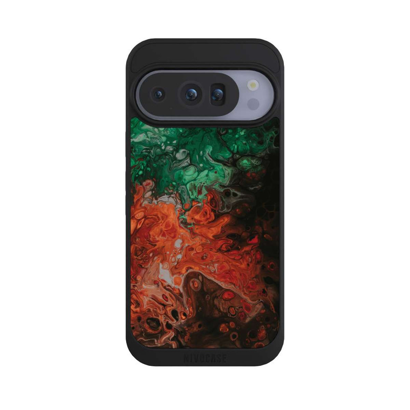 Pixel 10 Pro NIVOpure Bunte Öltextur