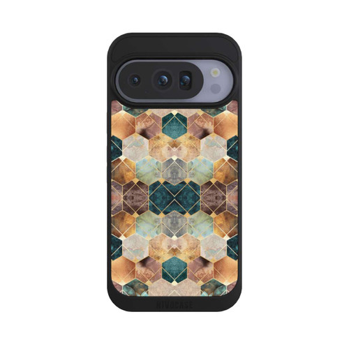 Google Pixel 10 Pro NIVOpure Naturfarbene Sechsecke und Diamanten