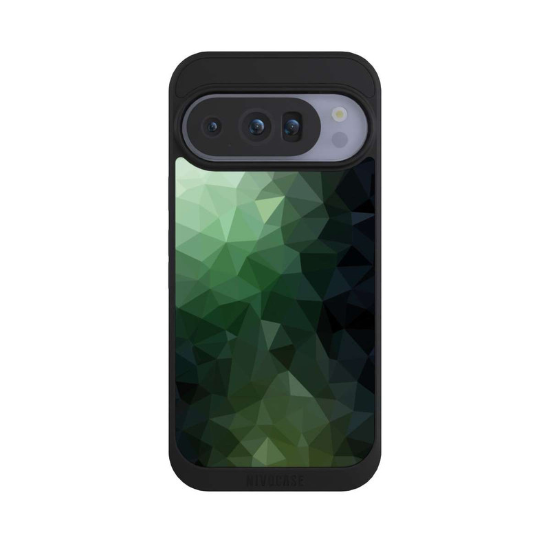 Pixel 10 Pro NIVOpure Polygonal Mosaic Green