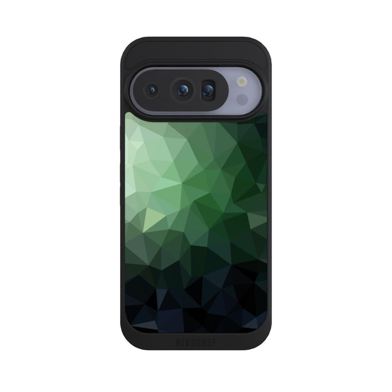 Pixel 10 Pro NIVOpure Polygonal Mosaic Green