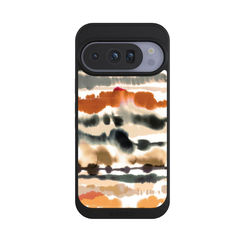Pixel 10 Pro NIVOpure Soft Nautical Watercolor Lines Orange