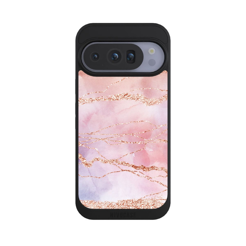 Pixel 10 Pro NIVOpure Glitter Look Pink Girly Marmor